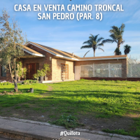 Arriendo espectacular casa en Paradero 12 Camino Troncal San Pedro Quillota