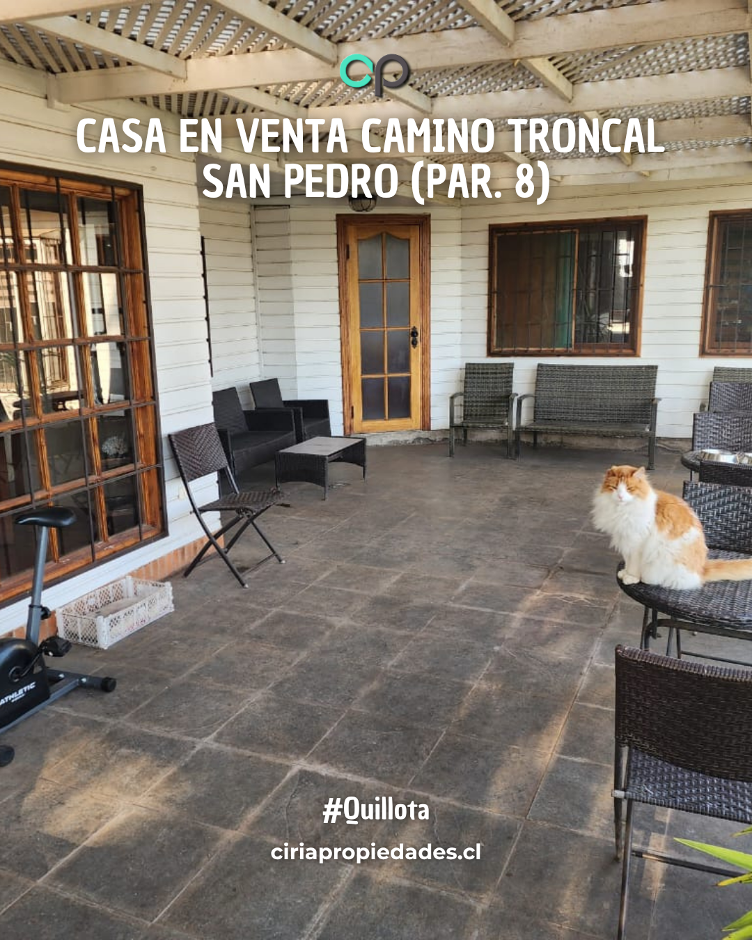 Arriendo espectacular casa en Paradero 12 Camino Troncal San Pedro Quillota - Imagen 17