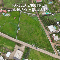 Parcela 5.400 m² en El Huape – Quillota