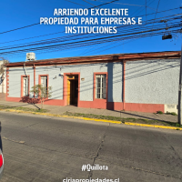 Oportunidad de Arriendo Comercial en el Centro de Quillota