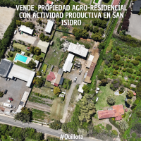 VENDE  Propiedad Agro-Residencial con Actividad Productiva en San Isidro, Quillota