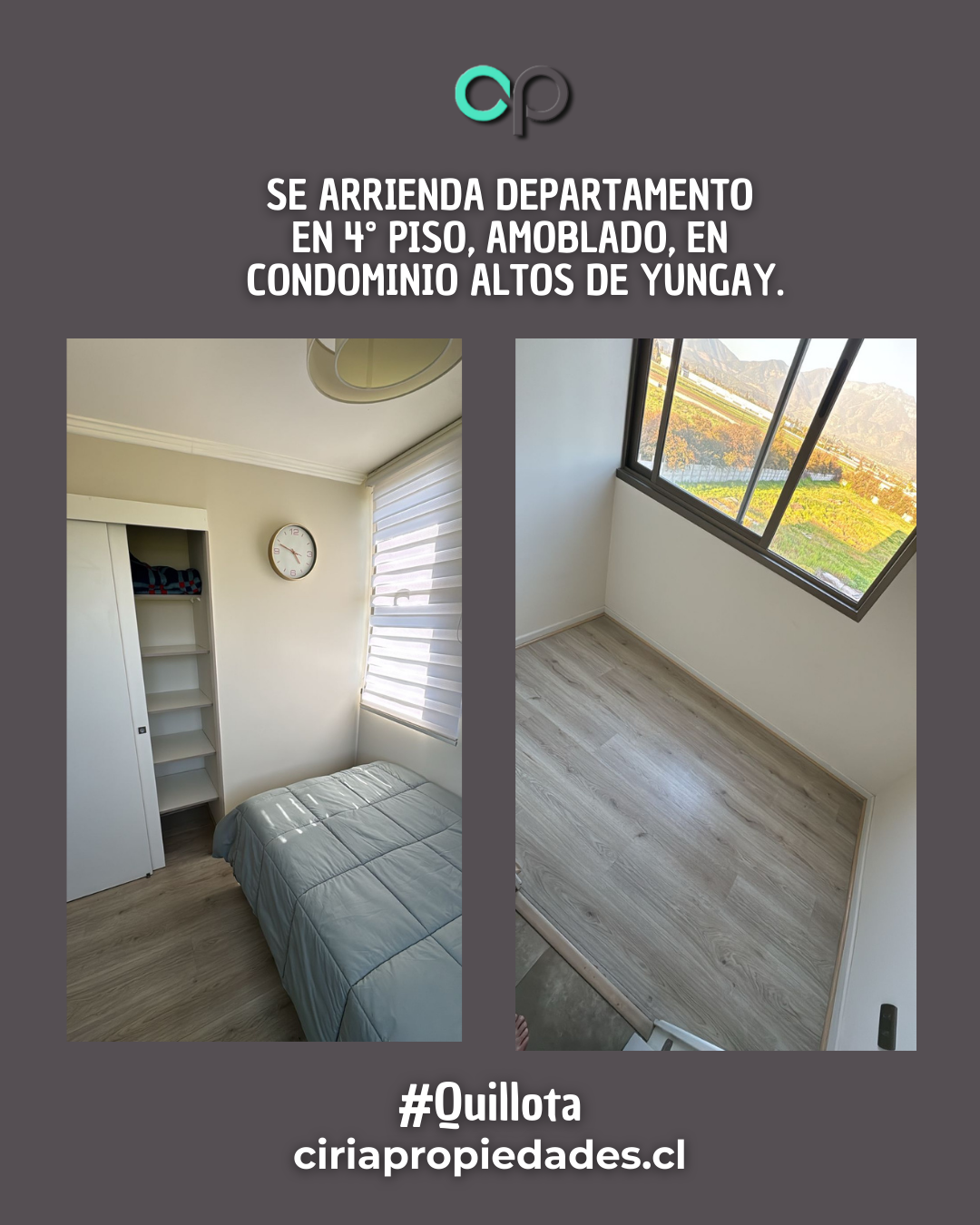 ARRIENDO – Departamento amoblado en Altos de Yungay, Quillota - Imagen 5