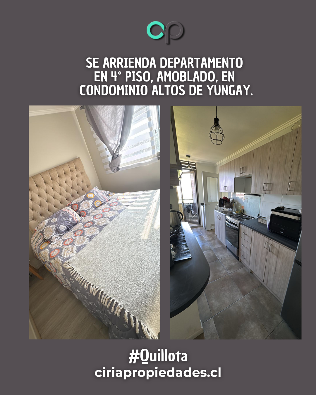 ARRIENDO – Departamento amoblado en Altos de Yungay, Quillota - Imagen 6
