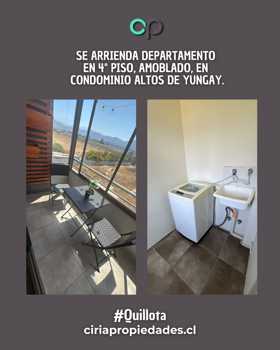 ARRIENDO – Departamento amoblado en Altos de Yungay, Quillota - Imagen 7