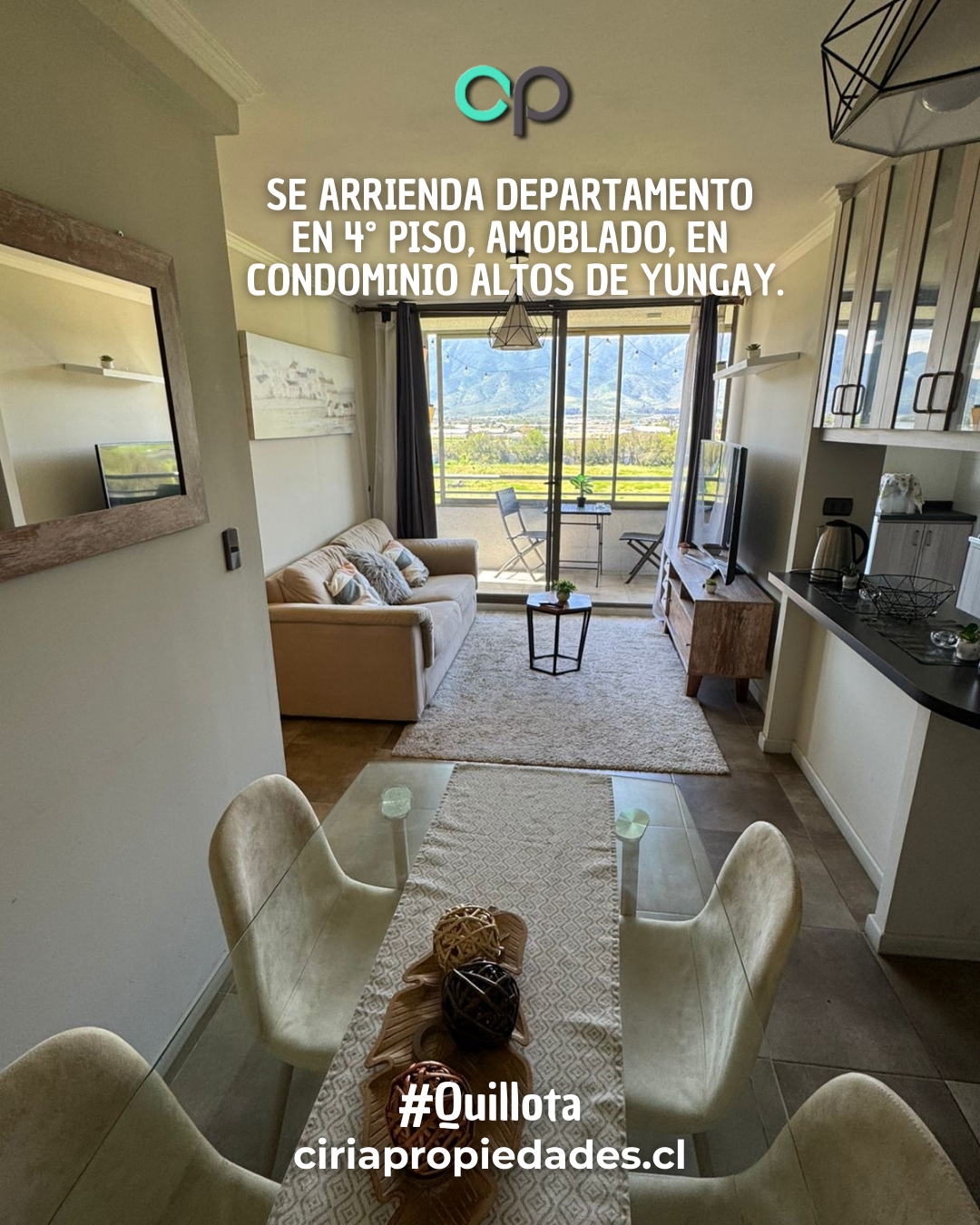 ARRIENDO – Departamento amoblado en Altos de Yungay, Quillota - Imagen 8