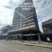 Amplio Departamento en Venta – Edificio AAP de La Frontera, Temuco