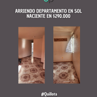 ARRENDADA Arriendo departamento en Sol Naciente – Quillota