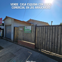Vende casa esquina con local comercial en Las Araucarias (también arriendo)