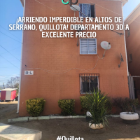 ¡Arriendo Imperdible en Altos de Serrano, Quillota! Departamento 3D a Excelente Precio