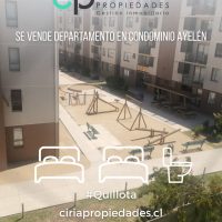 Se vende departamento en Condominio Ayelén – Quillota