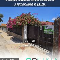 Arriendo casa quinta céntrica en Quillota