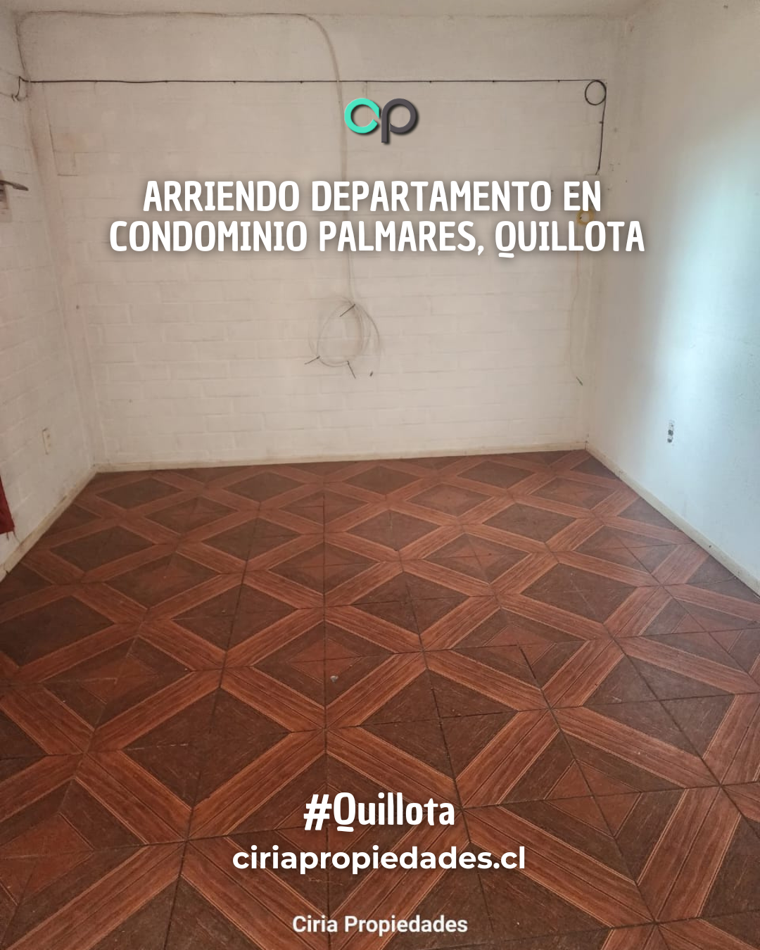 Arriendo departamento en Condominio Palmares, Quillota