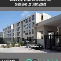 Departamento 3D/2B en Condominio Los Libertadores Quillota