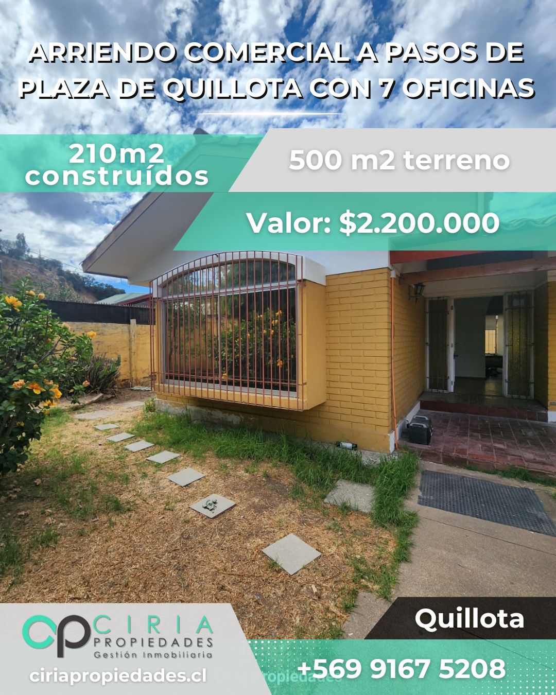 Arriendo comercial a pasos de Plaza de Quillota con 7 oficinas - Imagen 11