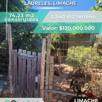 Parcela con casa en Los Laureles, Limache