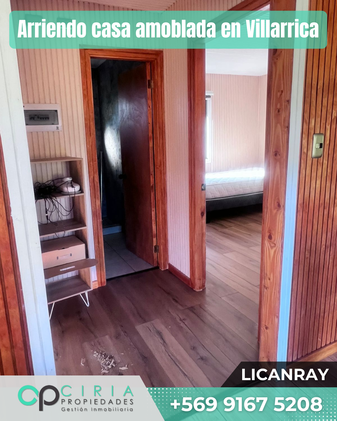 Arriendo casa amoblada en Villarrica - Imagen 11