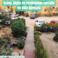 Vendo Depto en condominio cerrado en Villa Alemana