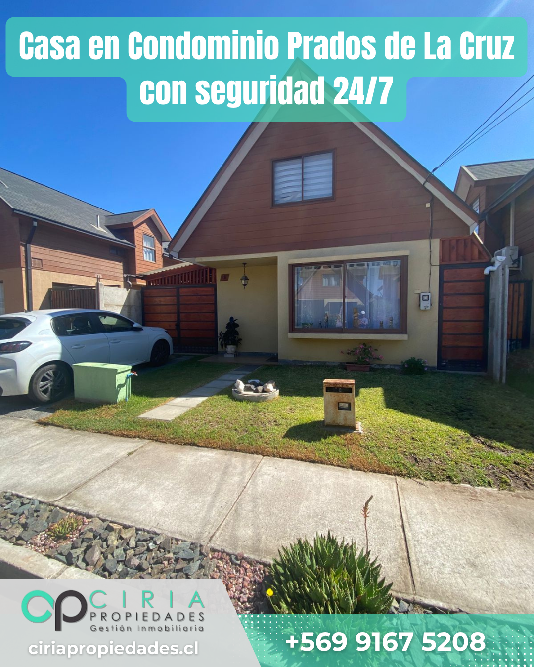 Casa en Condominio Prados de La Cruz con seguridad 24/7