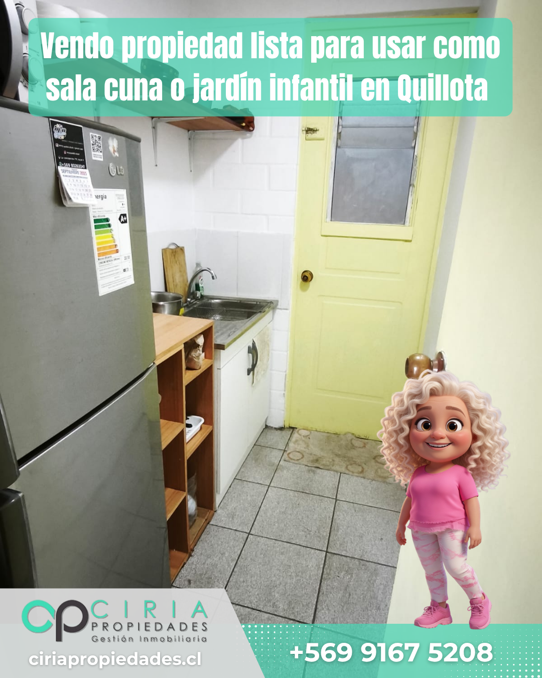 Vendo propiedad lista para usar como sala cuna o jardín infantil en Quillota - Imagen 15