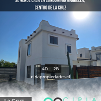 Vende Casa en Condominio Marbella, centro de La Cruz