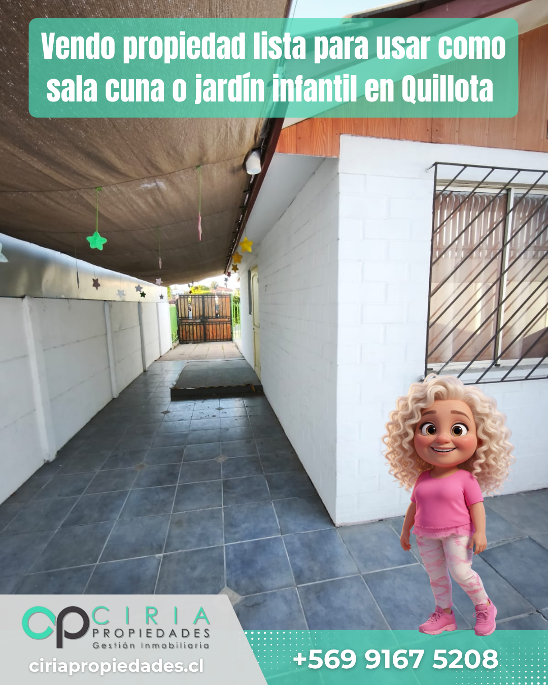 Vendo propiedad lista para usar como sala cuna o jardín infantil en Quillota - Imagen 7