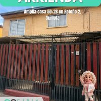 Arrienda Amplia casa 5D+2B en Retoño 2, Quillota