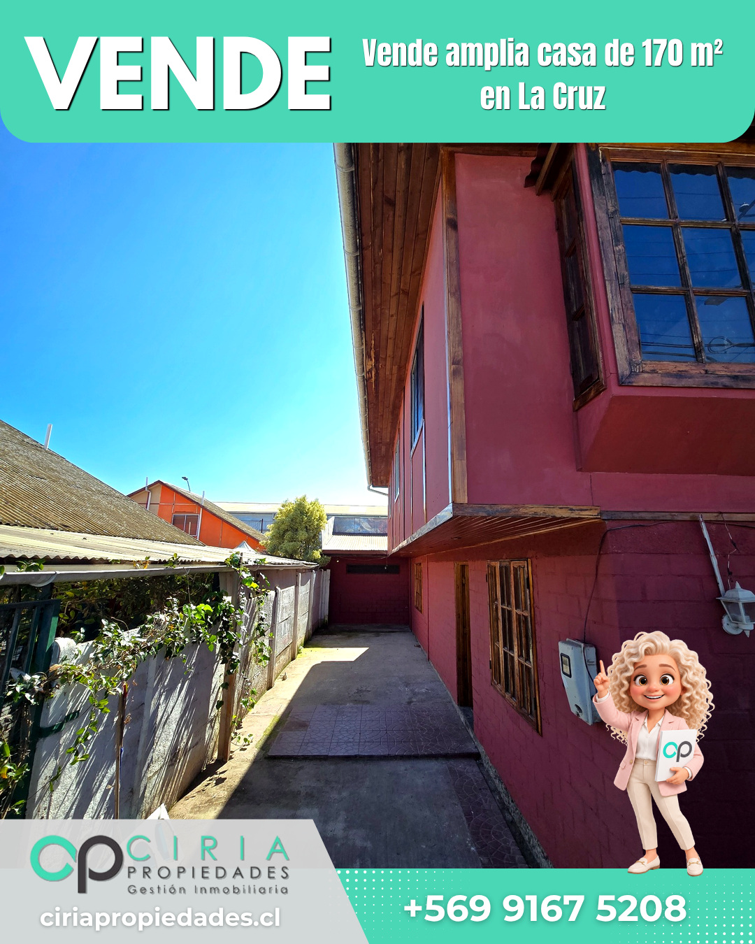 Vende amplia casa de 170 m² en La Cruz - Imagen 12