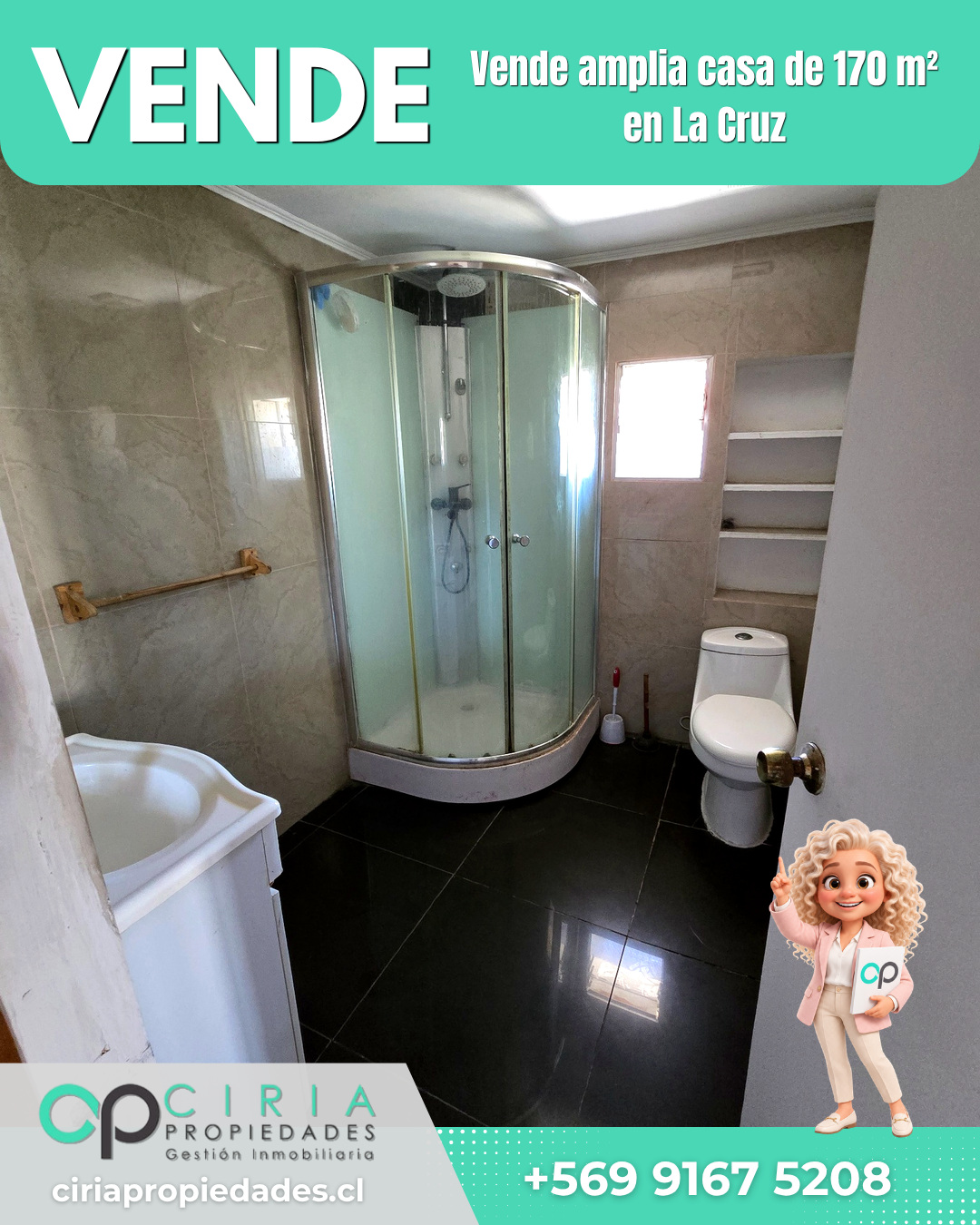 Vende amplia casa de 170 m² en La Cruz - Imagen 7