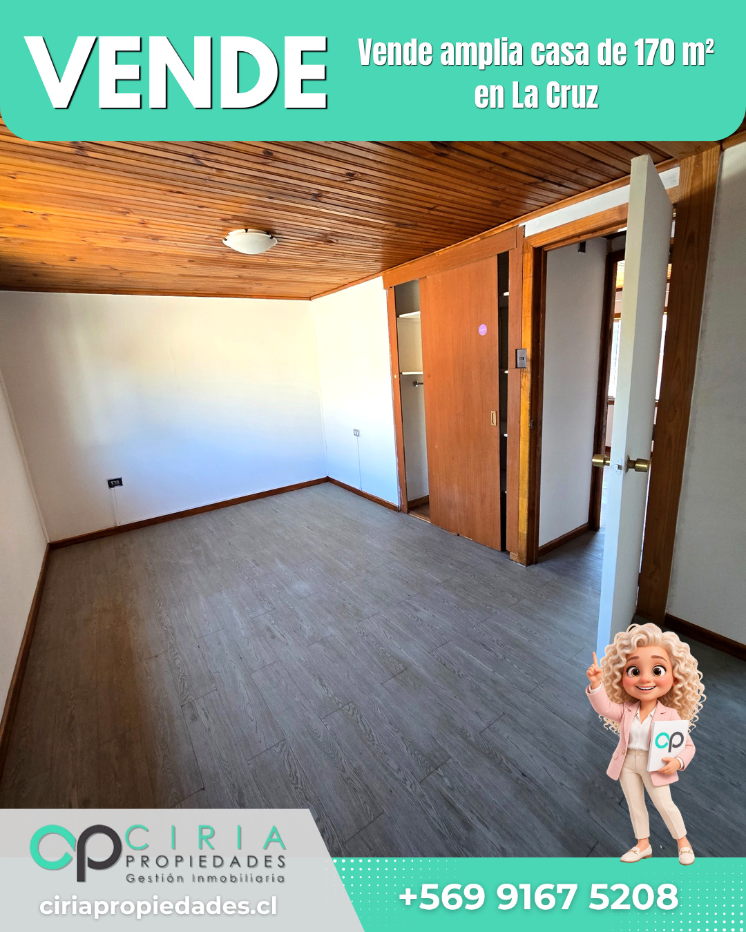 Vende amplia casa de 170 m² en La Cruz - Imagen 9