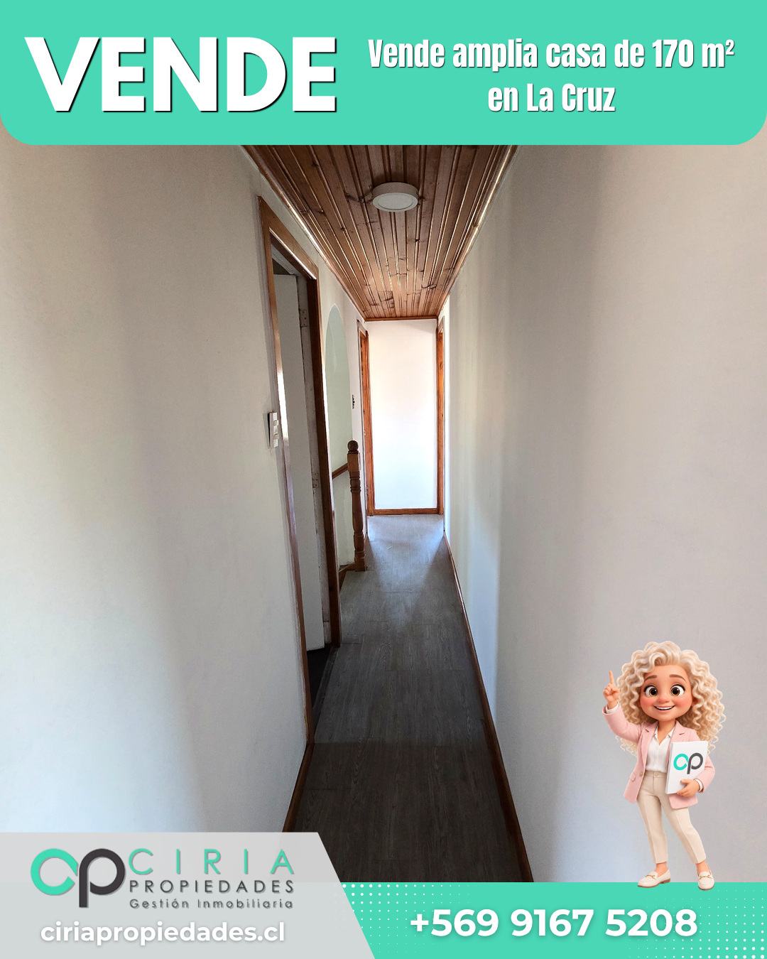 Vende amplia casa de 170 m² en La Cruz - Imagen 10