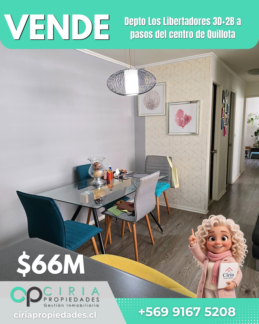 ¡Se Vende! Depto Los Libertadores 3D+2B a pasos del centro de Quillota - Imagen 13