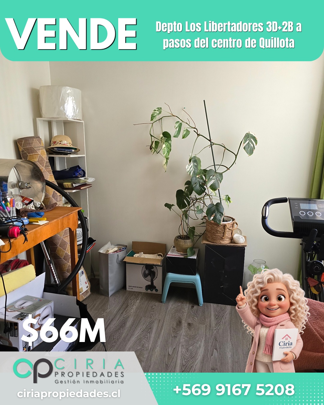 ¡Se Vende! Depto Los Libertadores 3D+2B a pasos del centro de Quillota - Imagen 10