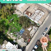 Vende Terreno para desarrollo inmobiliario en La Cruz