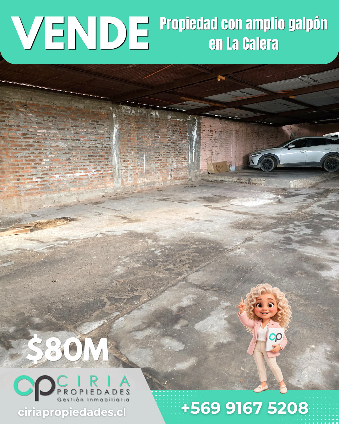Vende propiedad con amplio galpón en La Calera - Imagen 5